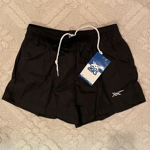 ASICS black surf/running shorts